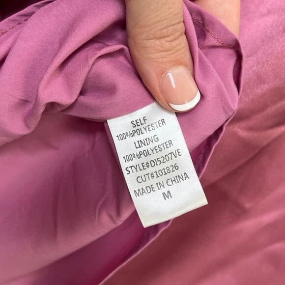 Vestique Satin Look Slip Mini Dress/M - Picture 5 of 5